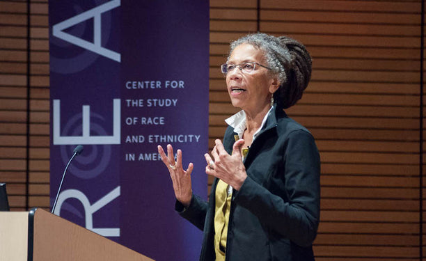 Ruth Wilson Gilmore at Brown University, October 2016.