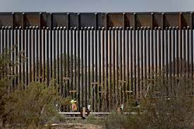 Pentagon-funded border wall in Yuma, AZ