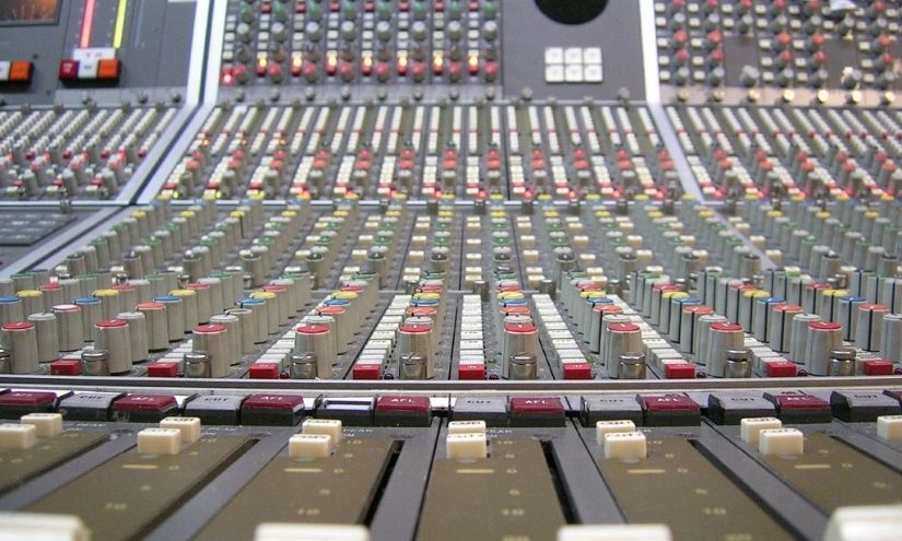 "Sound Mixing desk" by Gerrysan is licensed under CC BY-NC 2.0
