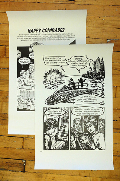 Image for blog post entitled We're giving away 2 posters with illustrations from <i>Bohemians: A Graphic History</i> - and two copies of the book!