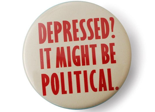 Politicising depression during a pandemic