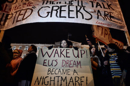 Image for blog post entitled A coup in Greece: four difficult questions from Franco 'Bifo' Berardi