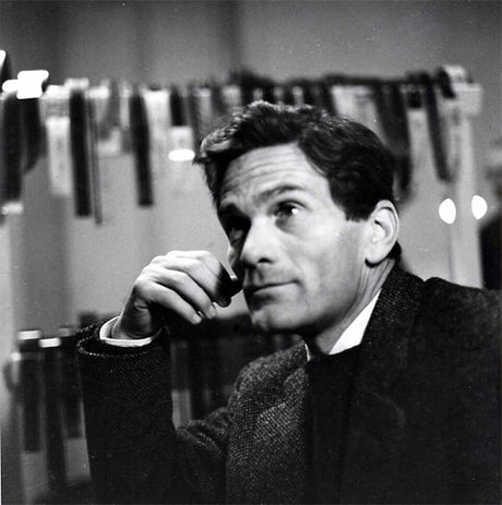 Portrait of Pier Paolo Pasolini