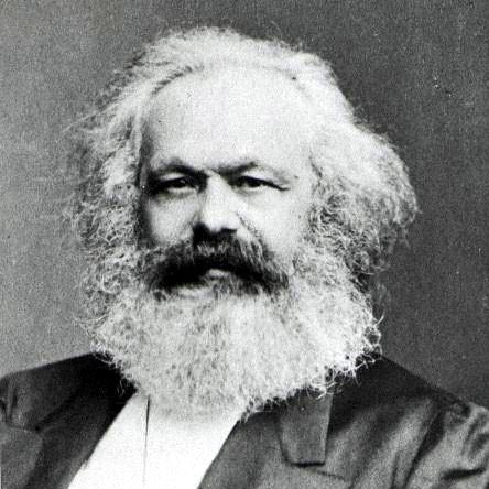 Portrait of Karl Marx