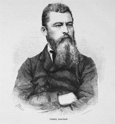 Portrait of Ludwig Feuerbach
