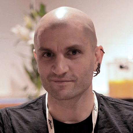 Portrait of China Miéville