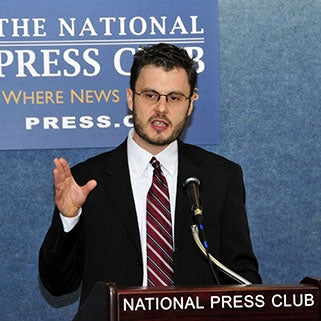 Portrait of Josh Ruebner