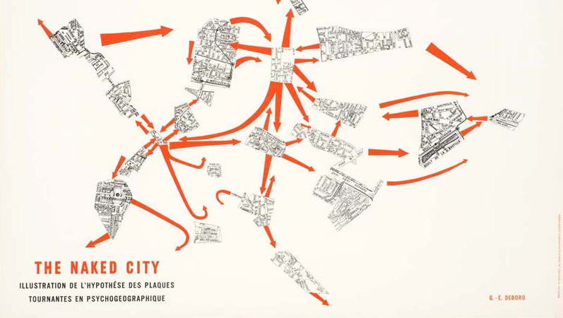 'The Naked City', Guy Debord, 1957