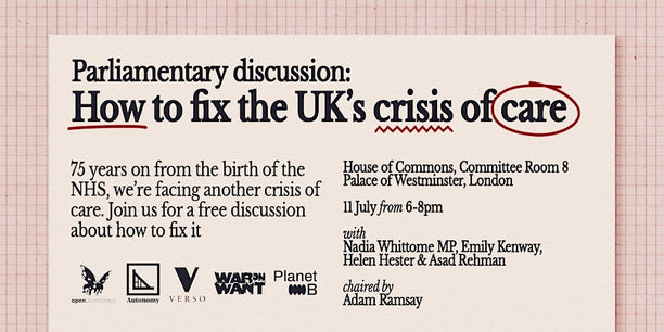 How to fix the UK's crisis of care