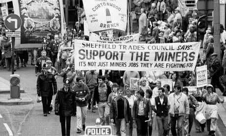 Image for blog post entitled The Enemy Within: The 30th anniversary of the Miners' Strike in the <i>Guardian</i>