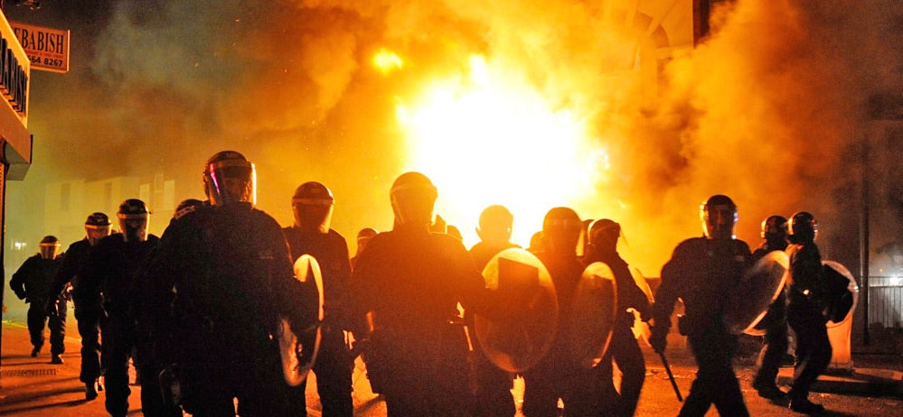 Image for blog post entitled “So many/too few”: Reflections on the 2011 riots and <i>Riot. Strike. Riot</i>
