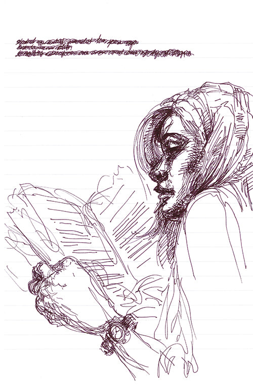 Image for blog post entitled Beauty and Violence: Molly Crabapple on <i>The Seasons of Trouble</i>