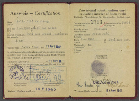 Image for blog post entitled Holocaust Memorial Day: Felix Weinberg