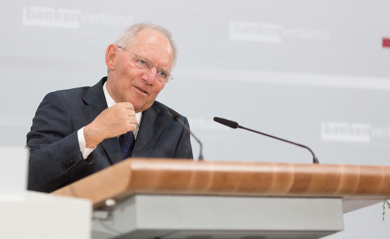 Wolfgang Schäuble, April 2016. Photo: CHLietzmann. via Flickr. 