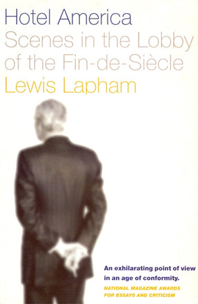 Cover of “Hotel America: Scenes in the Lobby of the Fin de Siecle”