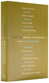 Cover of “Debating World Literature”