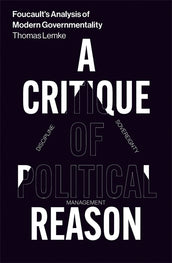 Cover of “Foucault's Analysis of Modern Governmentality: A Critique of Political Reason”