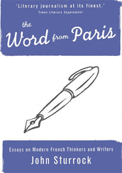 Cover of “The Word From Paris: Essays on Modern French Thinkers and Writers”