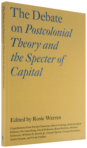 Cover of “The Debate on Postcolonial Theory and the Specter of Capital”