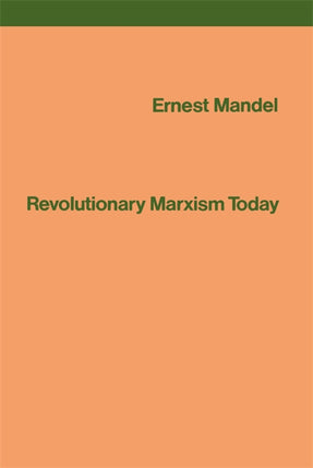Cover of “Revolutionary Marxism Today”