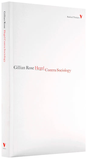 Cover of “Hegel Contra Sociology”