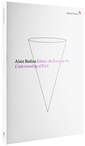 Cover of “Ethics: An Essay on the Understanding of Evil”