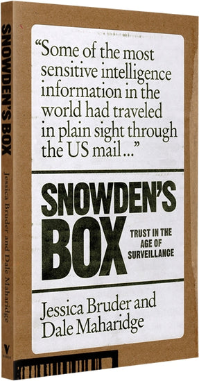 Cover of “Snowden's Box: Trust in the Age of Surveillance”