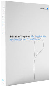 Cover of “Freudian Slip: Psychoanalysis and Textual Criticism”