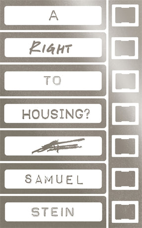 Cover of “A Right to Housing?”