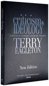 Cover of “Criticism and Ideology: A Study in Marxist Literary Theory”