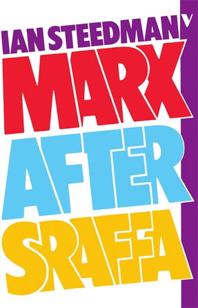 Cover of “Marx After Sraffa”