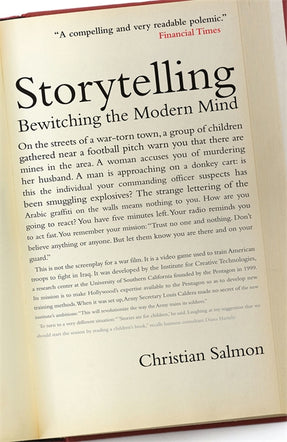Cover of “Storytelling: Bewitching the Modern Mind”