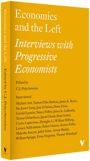 Cover of “Economics and the Left: Interviews with Progressive Economists”