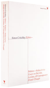 Cover of “Ethics-Politics-Subjectivity: Essays on Derrida, Levinas and Contemporary French Thought”