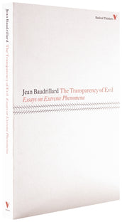 Cover of “The Transparency of Evil: Essays on Extreme Phenomena”
