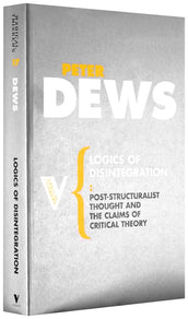 Cover of “Logics of Disintegration: Poststructuralist Thought and the Claims of Critical Theory”