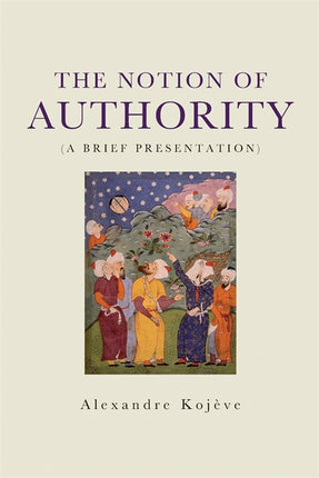 Cover of “The Notion of Authority”