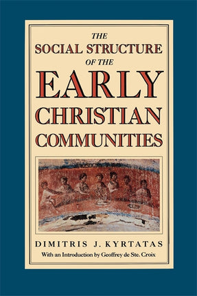 Cover of “The Social Structure of the Early Christian Communities”