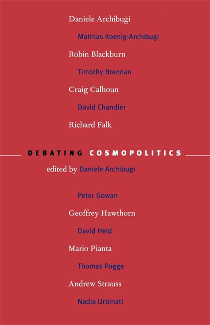 Debating Cosmopolitics